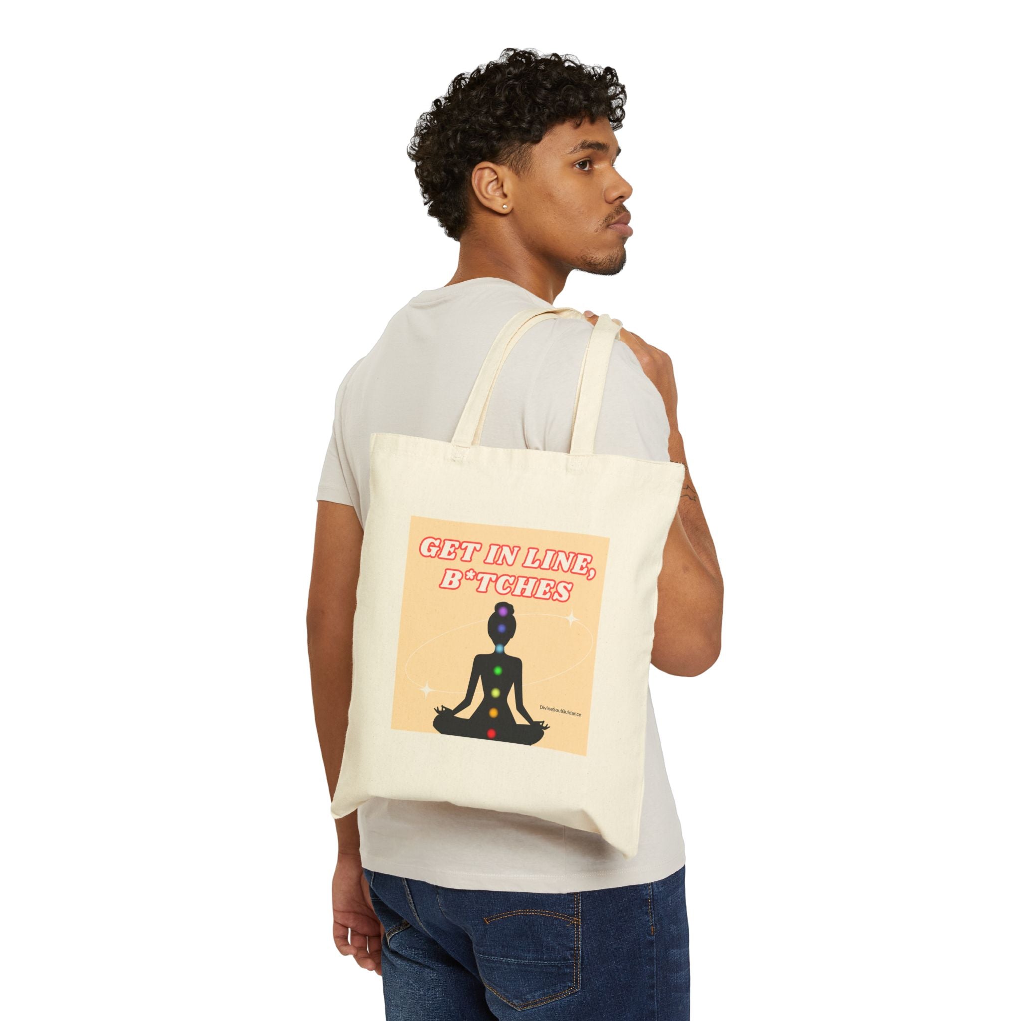 Get in Line, B*tches Tote Bag